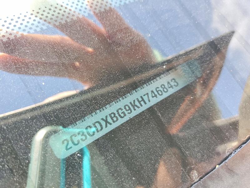 46655396 :رقم المزاد ، 2C3CDXBG9KH746843 vin ، 2019 Dodge Charger مزاد بيع