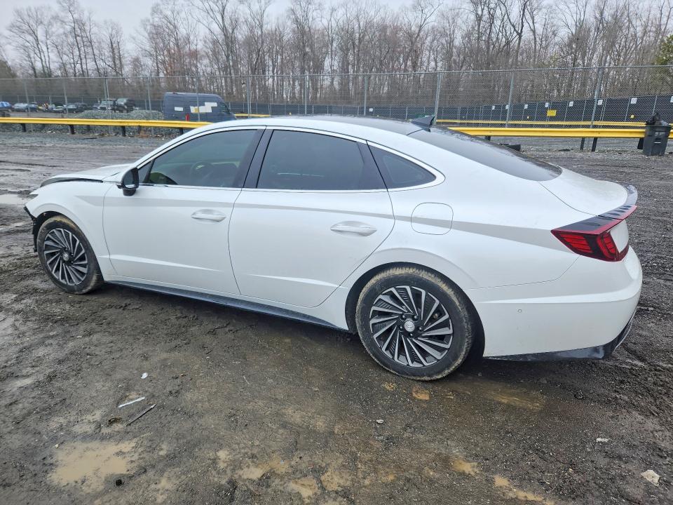 2022 Hyundai Sonata Hybrid მანქანა იყიდება აუქციონზე, vin: KMHL54JJ8NA049943, აუქციონის ნომერი: 41700046
