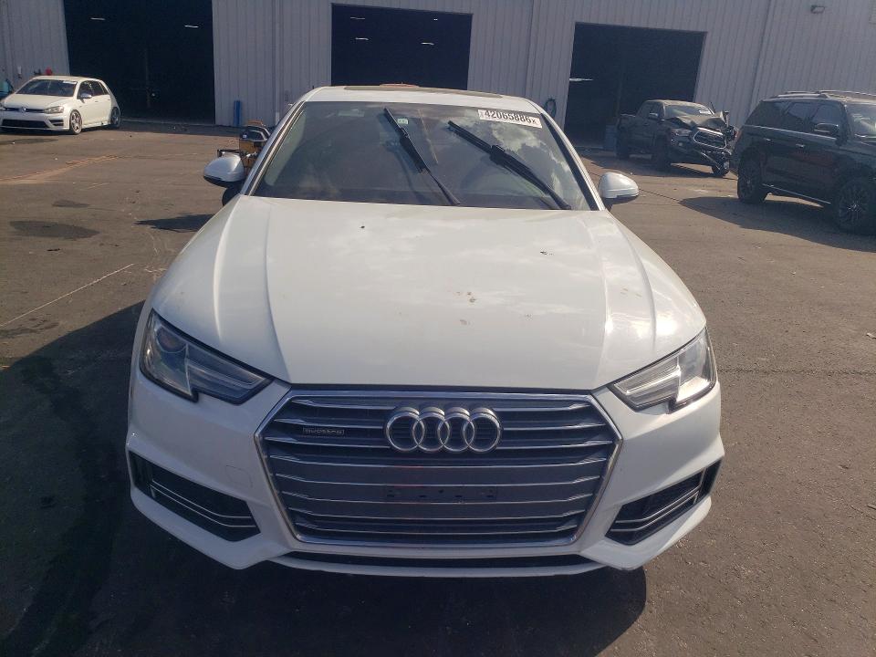 2017 Audi A4 მანქანა იყიდება აუქციონზე, vin: WAUDNAF44HN050639, აუქციონის ნომერი: 42065886