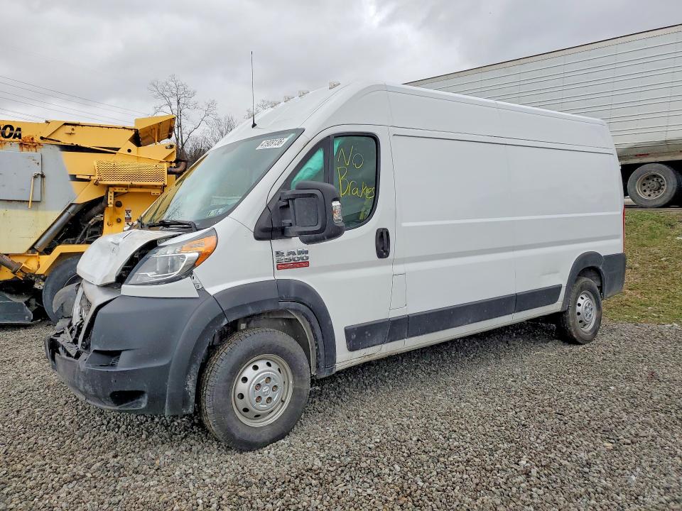 41909136 :رقم المزاد ، 3C6LRVDG3ME510743 vin ، 2021 Ram Promaster 2500 مزاد بيع