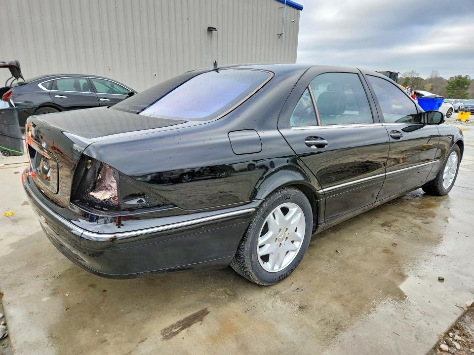 2003 Mercedes-benz S მანქანა იყიდება აუქციონზე, vin: WDBNG75J83A322782, აუქციონის ნომერი: 78600995