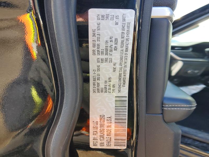 Продажа на аукционе авто 2021 Jeep Grand Cherokee, vin: 1C4RJKBG1M8122593, номер лота: 74137755