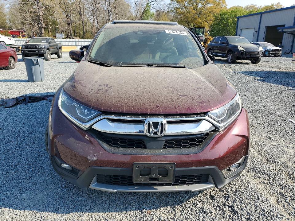 47424166 :رقم المزاد ، 2HKRW1H8XKH504678 vin ، 2019 Honda Cr-v مزاد بيع