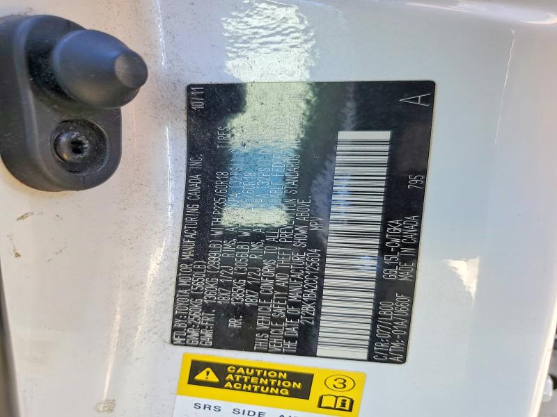 Aukcja sprzedaży 2012 Lexus Rx 350, vin: 2T2BK1BA2CC125604, numer aukcji: 47763986