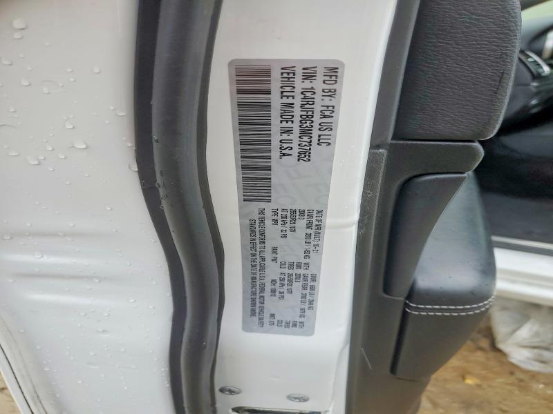 47595586 :رقم المزاد ، 1C4RJFBG3MC737652 vin ، 2021 Jeep Grand Cherokee مزاد بيع