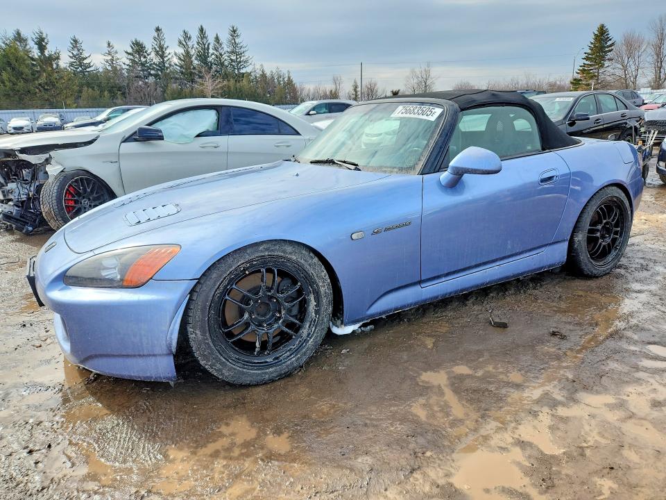 Aukcja sprzedaży 2002 Honda S2000, vin: JHMAP11442T800114, numer aukcji: 75683505
