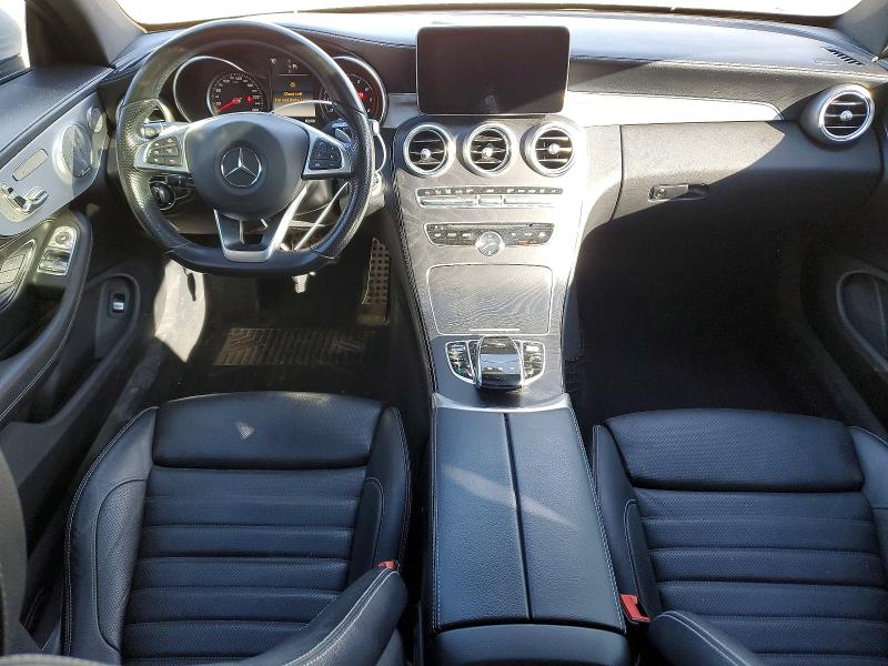 2017 Mercedes-benz C მანქანა იყიდება აუქციონზე, vin: WDDWJ4KB1HF343427, აუქციონის ნომერი: 41981596