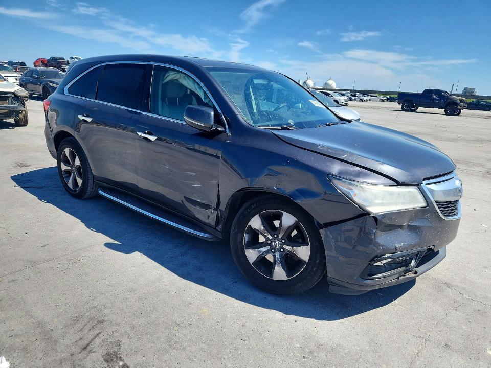 46914366 :رقم المزاد ، 5FRYD3H28GB017007 vin ، 2016 Acura Mdx مزاد بيع