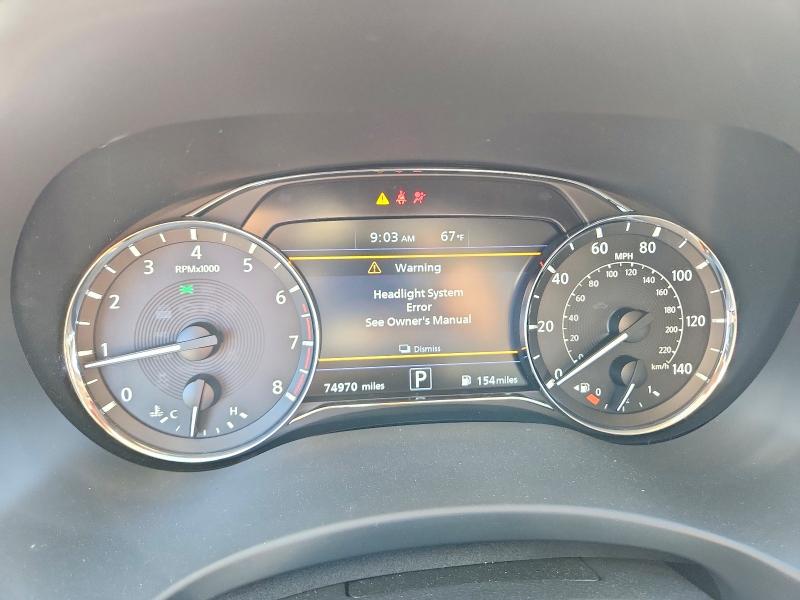 78311355 :رقم المزاد ، JN8AZ2AD9M9861366 vin ، 2021 Infiniti Qx80 مزاد بيع