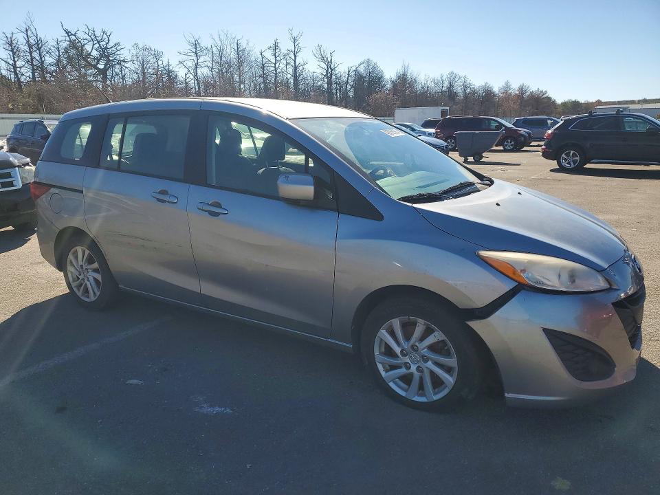 2012 Mazda Mazda5 მანქანა იყიდება აუქციონზე, vin: JM1CW2BL4C0118250, აუქციონის ნომერი: 42035596