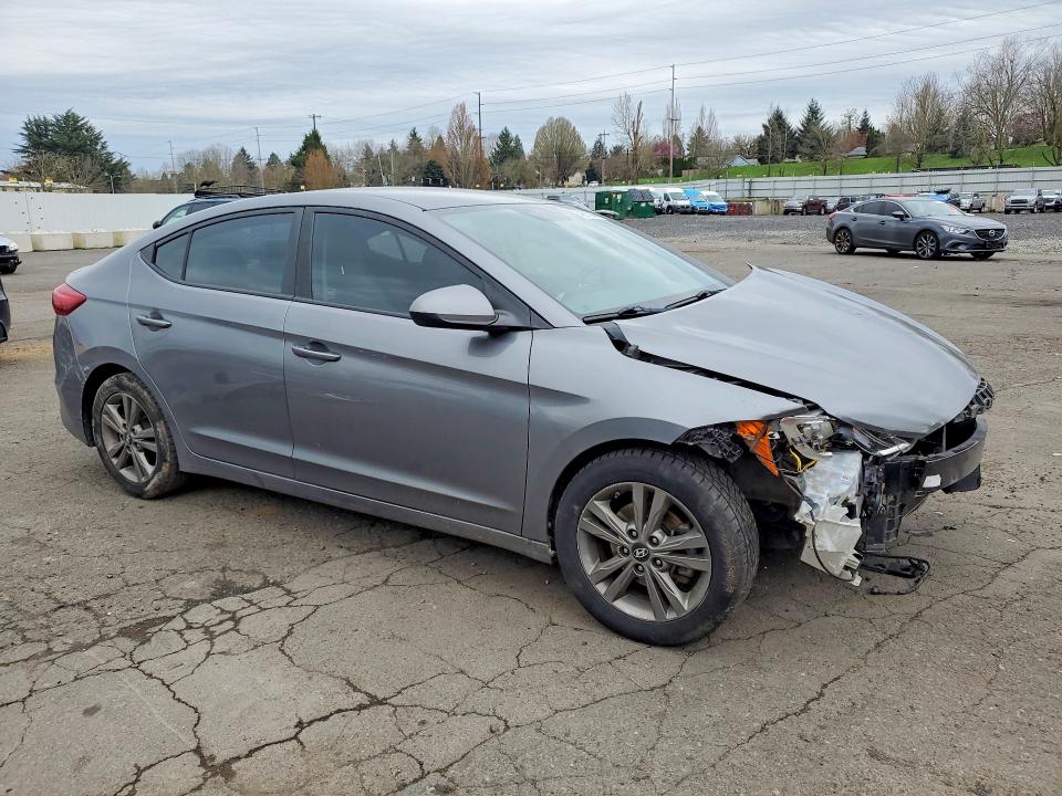 46913946 :رقم المزاد ، 5NPD84LF7JH312306 vin ، 2018 Hyundai Elantra مزاد بيع