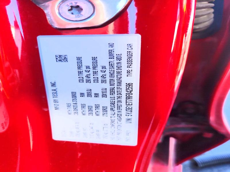 Aukcja sprzedaży 2024 Tesla Model 3, vin: 5YJ3E1ET7RF842596, numer aukcji: 79601555
