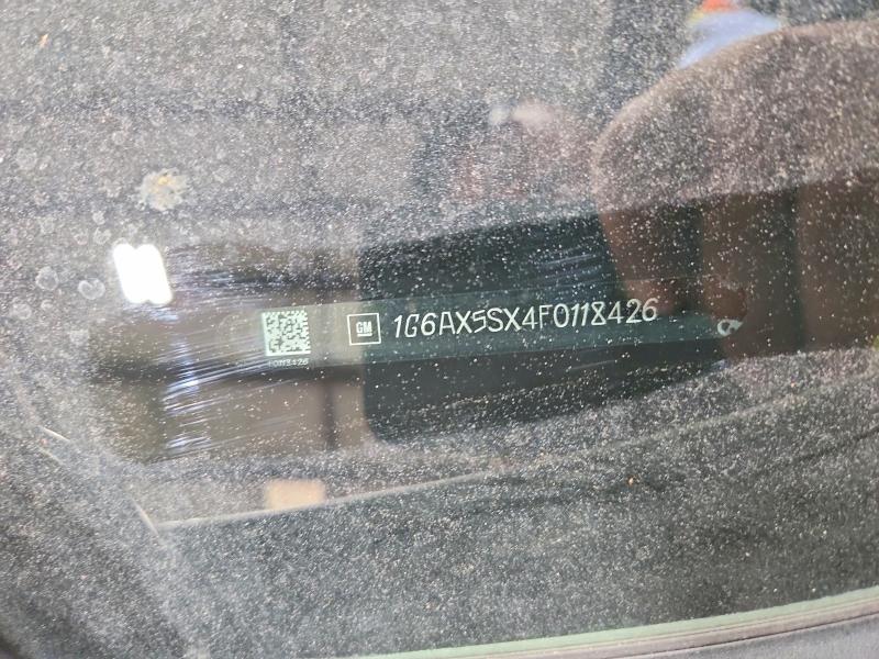 Aukcja sprzedaży 2015 Cadillac Cts, vin: 1G6AX5SX4F0118426, numer aukcji: 42068476
