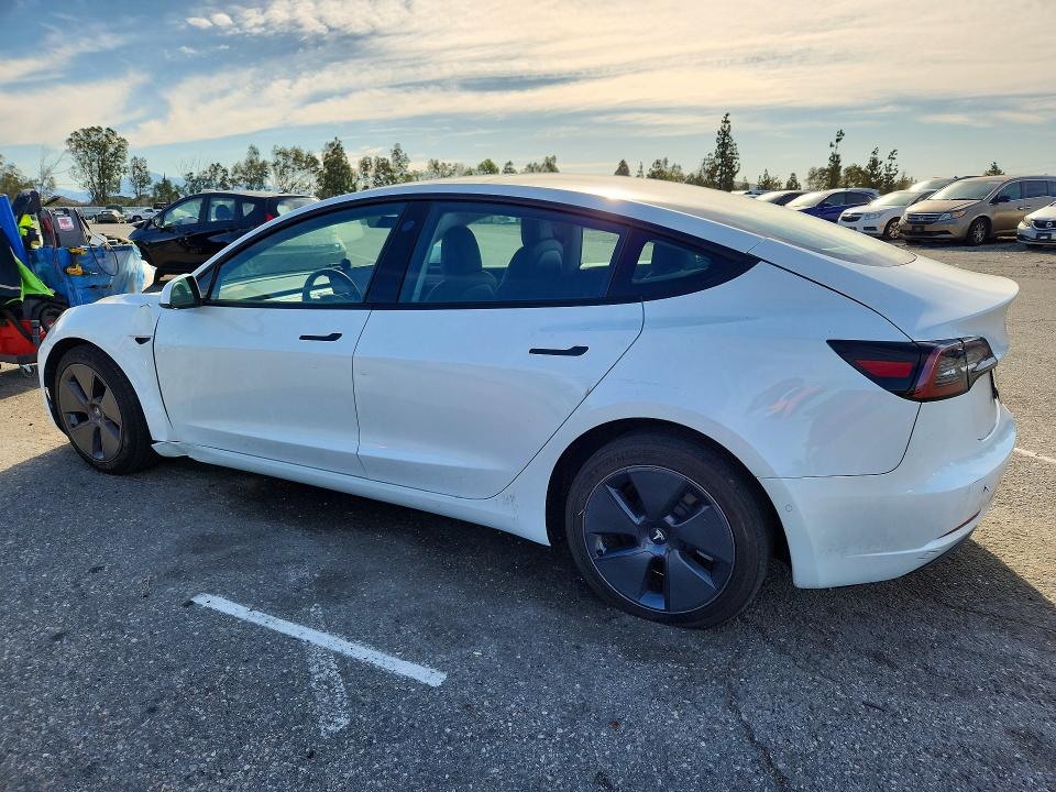 2022 Tesla Model 3 მანქანა იყიდება აუქციონზე, vin: 5YJ3E1EA9NF157153, აუქციონის ნომერი: 41609716
