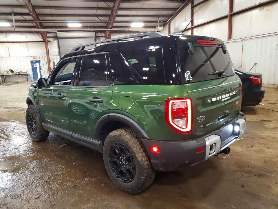 2025 Ford Bronco Sport მანქანა იყიდება აუქციონზე, vin: 3FMCR9CN0SRF02195, აუქციონის ნომერი: 45462586