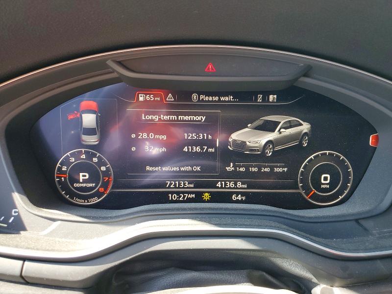 Продаж на аукціоні авто 2018 Audi A4, vin: WAUENAF46JA149884, номер лоту: 47300786