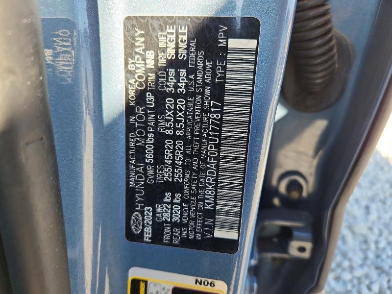 2023 Hyundai Ioniq 5 მანქანა იყიდება აუქციონზე, vin: KM8KRDAF0PU177817, აუქციონის ნომერი: 47469346