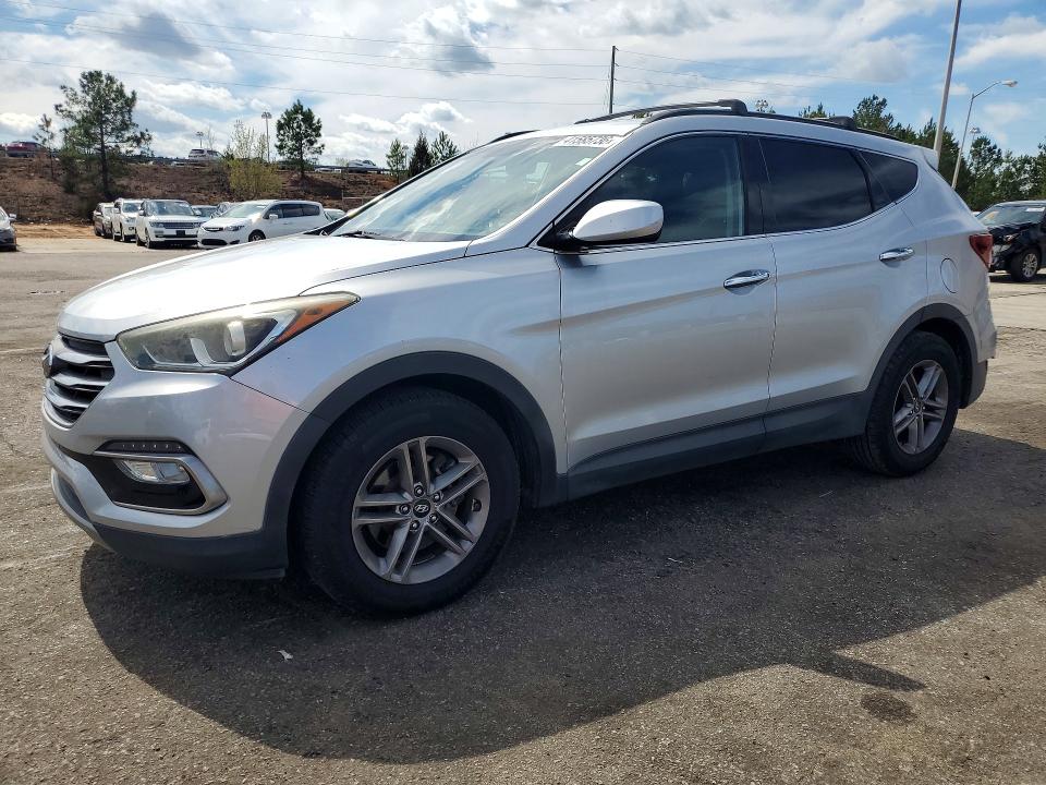 2017 Hyundai Santa Fe Sport მანქანა იყიდება აუქციონზე, vin: 5XYZU3LBXHG445345, აუქციონის ნომერი: 41585736
