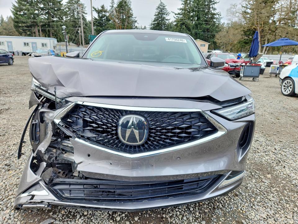 2022 Acura Mdx მანქანა იყიდება აუქციონზე, vin: 5J8YE1H41NL038541, აუქციონის ნომერი: 41756246