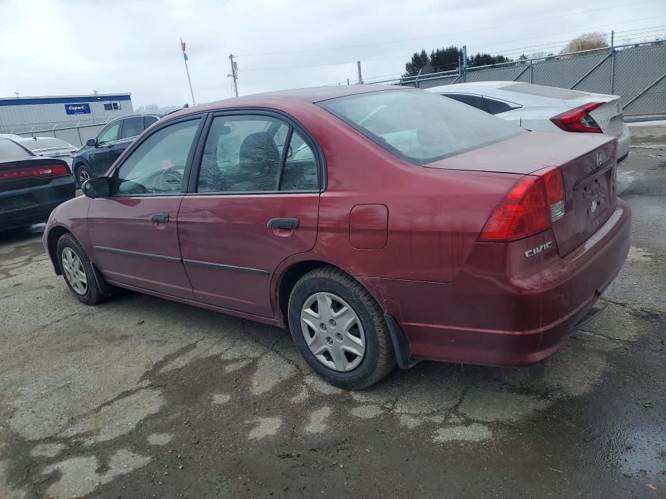 Aukcja sprzedaży 2005 Honda Civic, vin: 2HGES16305H049632, numer aukcji: 79912925