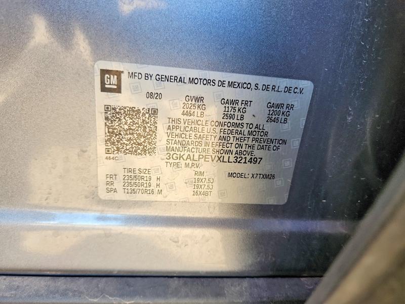 Продажа на аукционе авто 2020 Gmc Terrain, vin: 3GKALPEVXLL321497, номер лота: 47467856