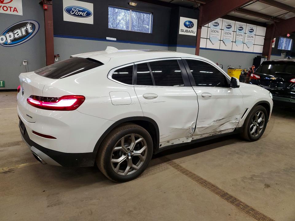 2022 Bmw X4 მანქანა იყიდება აუქციონზე, vin: 5UX33DT09N9K12081, აუქციონის ნომერი: 47760106
