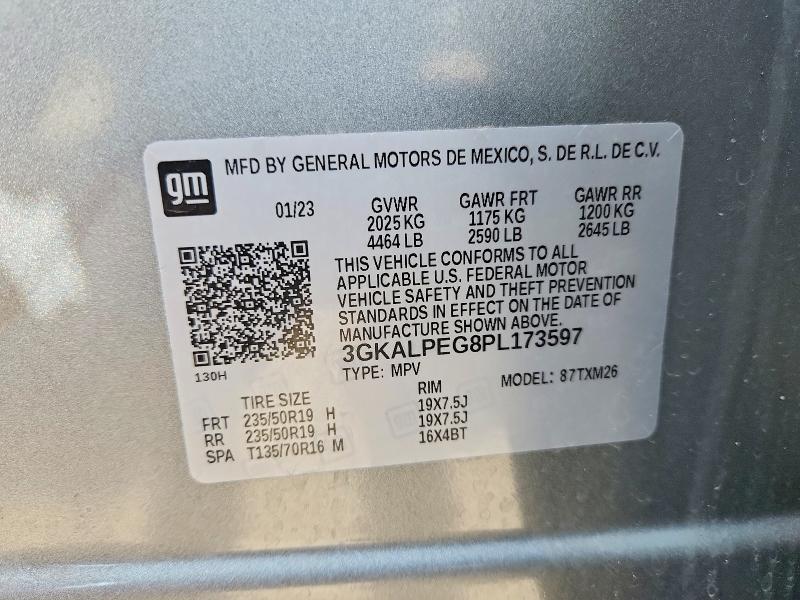 2023 Gmc Terrain მანქანა იყიდება აუქციონზე, vin: 3GKALPEG8PL173597, აუქციონის ნომერი: 46491696