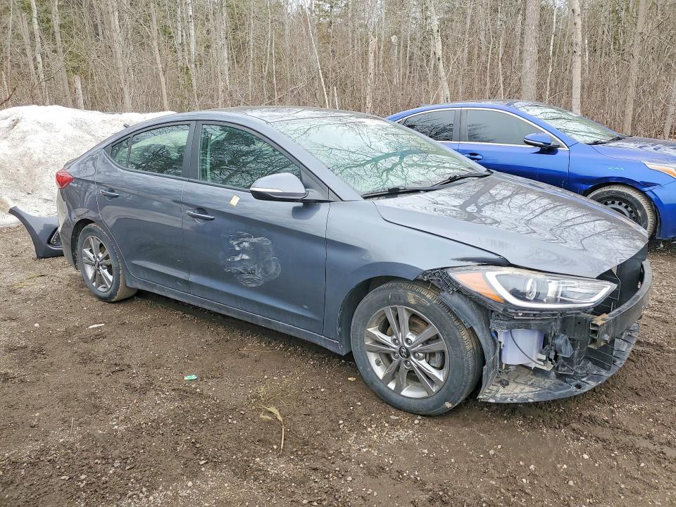 45801036 :رقم المزاد ، KMHD84LF1HU344194 vin ، 2017 Hyundai Elantra مزاد بيع