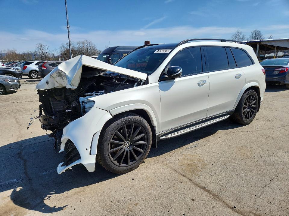 47539286 :رقم المزاد ، 4JGFF5KE2NA737275 vin ، 2022 Mercedes-benz Gls مزاد بيع