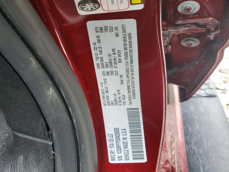 Продаж на аукціоні авто 2025 Ram 1500, vin: 1C6SRFFP0SN535655, номер лоту: 79569695