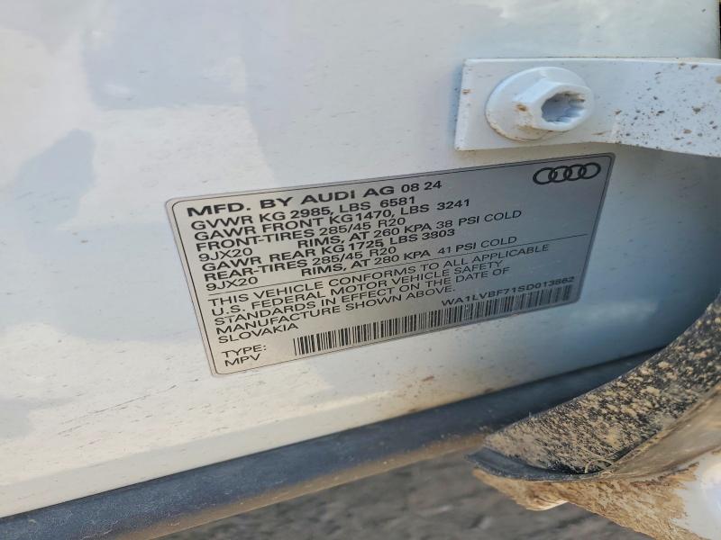 Продаж на аукціоні авто 2025 Audi Q7, vin: WA1LVBF71SD013862, номер лоту: 47388586