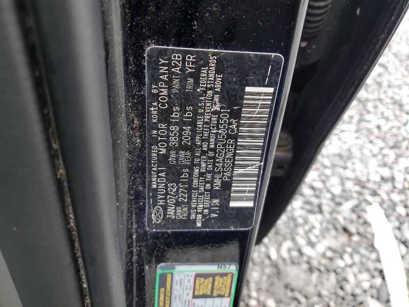 Продаж на аукціоні авто 2023 Hyundai Elantra, vin: KMHLS4AG2PU505501, номер лоту: 46210466