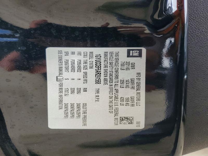 Aukcja sprzedaży 2010 Cadillac Escalade, vin: 1GYUCCEF6AR291568, numer aukcji: 47250016