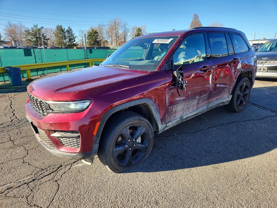 79499565 :رقم المزاد ، 1C4RJHAG0RC187394 vin ، 2024 Jeep Grand Cherokee مزاد بيع