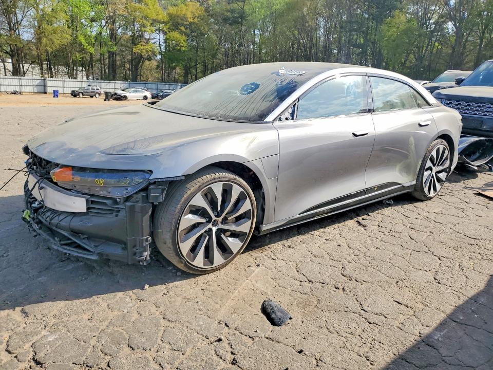2022 Lucid Motors Air მანქანა იყიდება აუქციონზე, vin: 50EA1GBAXNA004232, აუქციონის ნომერი: 47594336