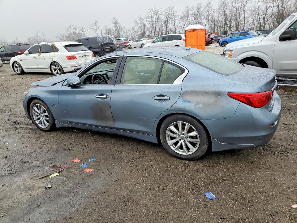 Продажа на аукционе авто 2014 Infiniti Q50 Hybrid, vin: JN1AV7AR5EM701275, номер лота: 78819965