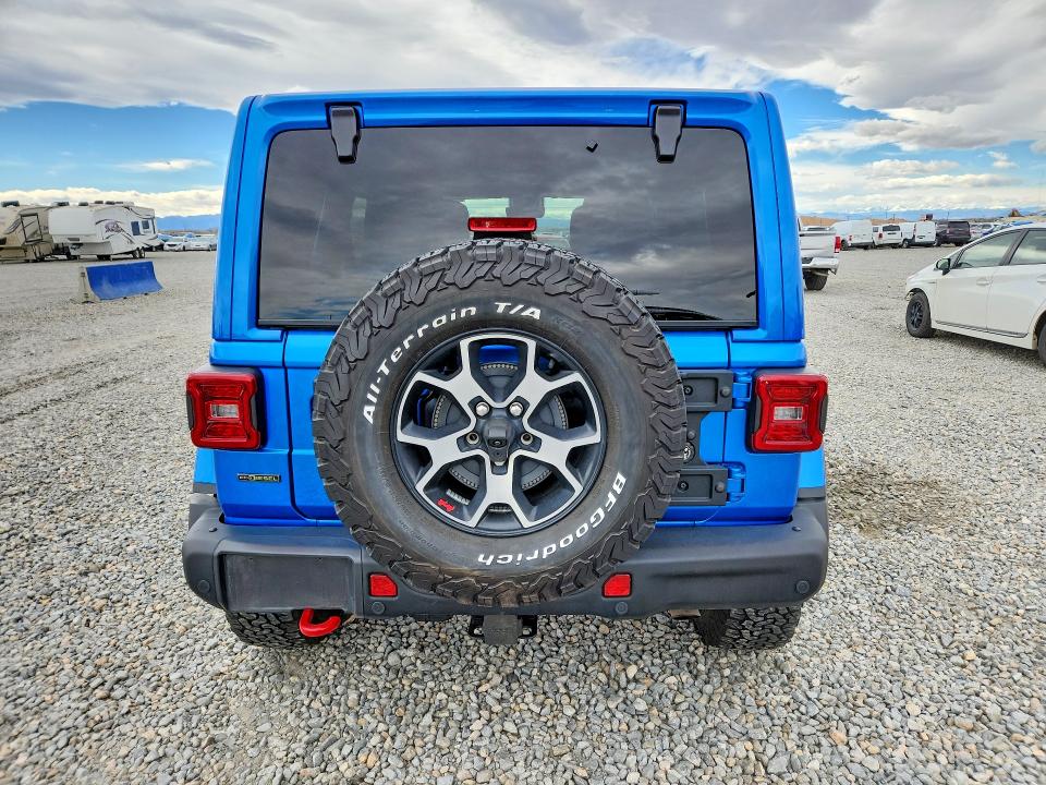 46234056 :رقم المزاد ، 1C4JJXFM0NW184736 vin ، 2022 Jeep Wrangler Unlimited مزاد بيع