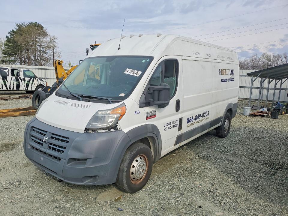 47009346 :رقم المزاد ، 3C6TRVDG5FE500508 vin ، 2015 Ram Promaster 2500 مزاد بيع