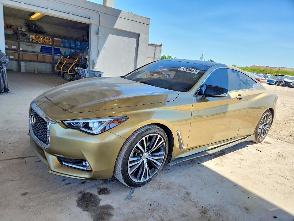 2018 Infiniti Q60 მანქანა იყიდება აუქციონზე, vin: JN1CV7EK4JM200216, აუქციონის ნომერი: 47029066