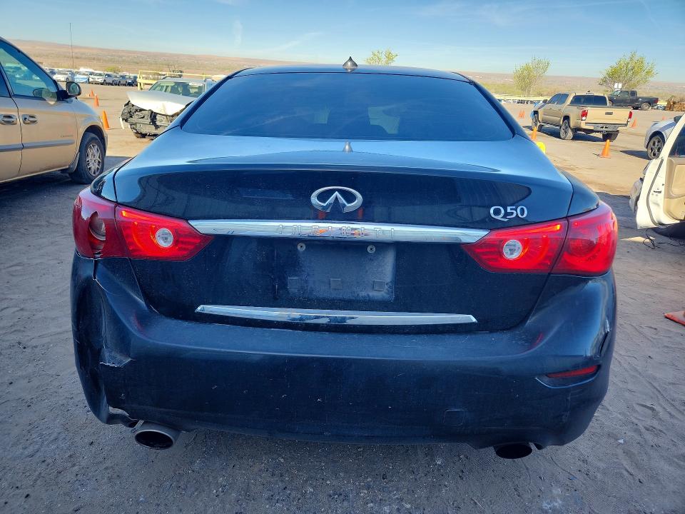 46224856 :رقم المزاد ، JN1BV7AP9FM341593 vin ، 2015 Infiniti Q50 مزاد بيع
