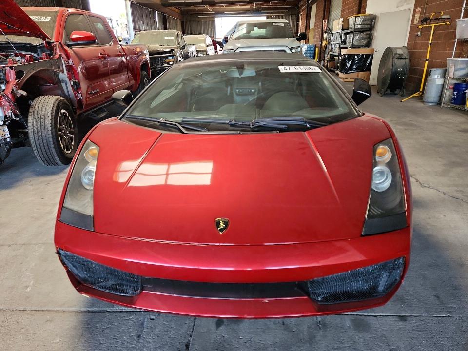 2008 Lamborghini Gallardo მანქანა იყიდება აუქციონზე, vin: ZHWGU22T08LA06259, აუქციონის ნომერი: 47761406