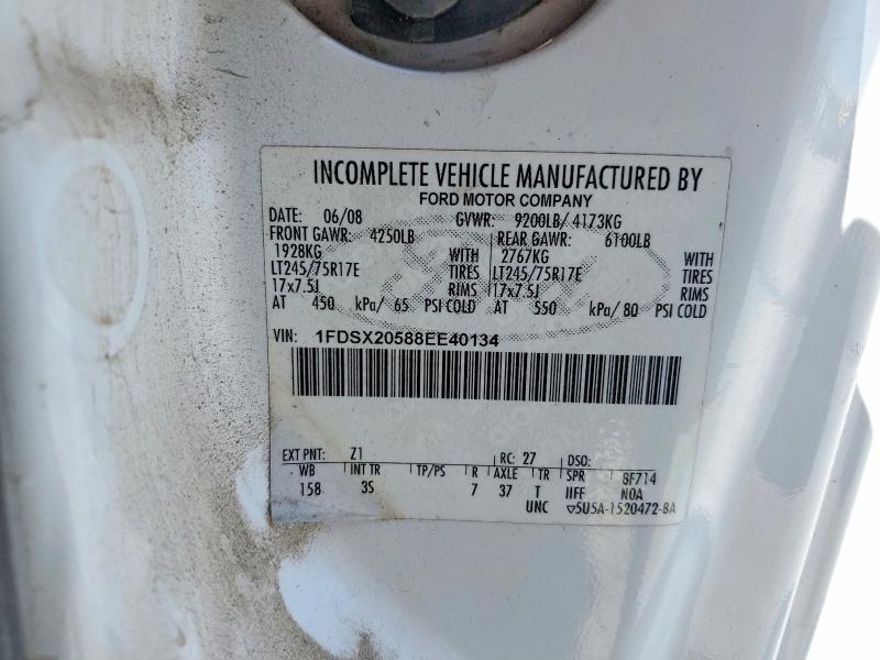 Продажа на аукционе авто 2008 Ford F250, vin: 1FDSX20588EE40134, номер лота: 46364516