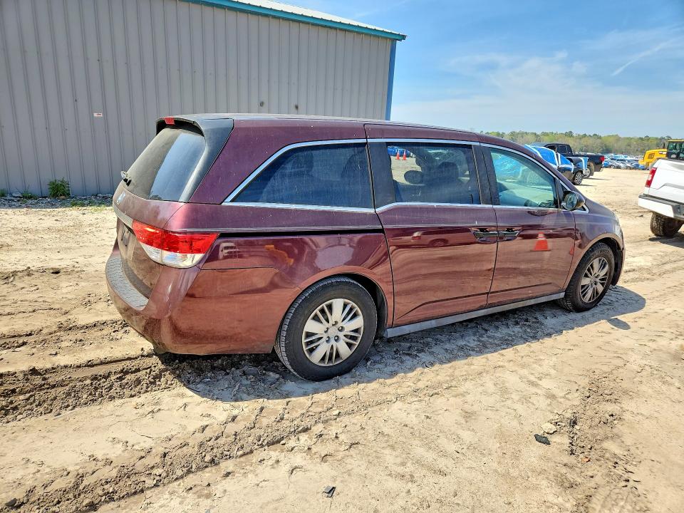 46347886 :رقم المزاد ، 5FNRL5H2XEB086024 vin ، 2014 Honda Odyssey مزاد بيع