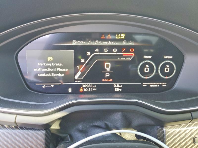 Продаж на аукціоні авто 2021 Audi Rs5, vin: WUANWAF50MA902034, номер лоту: 41693756