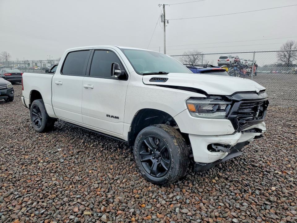 2021 Ram 1500 მანქანა იყიდება აუქციონზე, vin: 1C6SRFFT9MN675316, აუქციონის ნომერი: 79730055