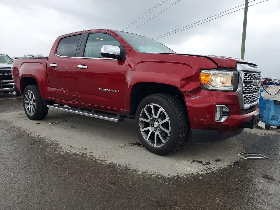 2021 Gmc Canyon მანქანა იყიდება აუქციონზე, vin: 1GTG6EEN7M1162402, აუქციონის ნომერი: 45752636