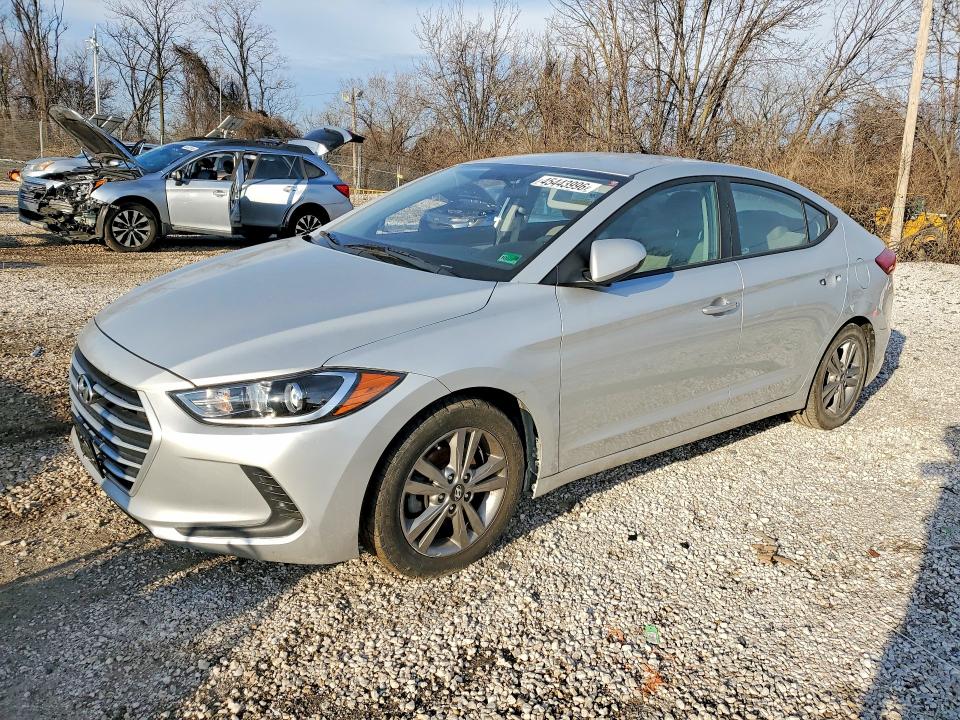 2017 Hyundai Elantra მანქანა იყიდება აუქციონზე, vin: 5NPD84LF5HH168152, აუქციონის ნომერი: 45443996