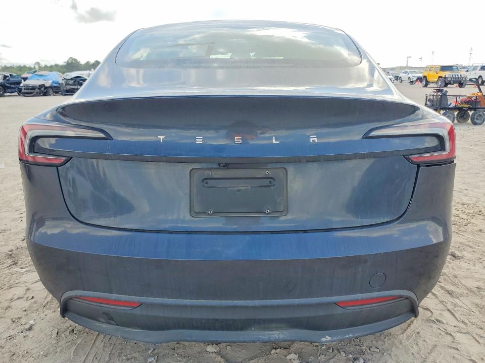 2025 Tesla Model 3 მანქანა იყიდება აუქციონზე, vin: 5YJ3E1EA4SF932776, აუქციონის ნომერი: 47013096