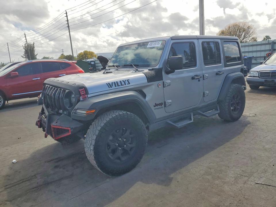 Aukcja sprzedaży 2020 Jeep Wrangler Unlimited, vin: 1C4HJXDN5LW171889, numer aukcji: 48018416