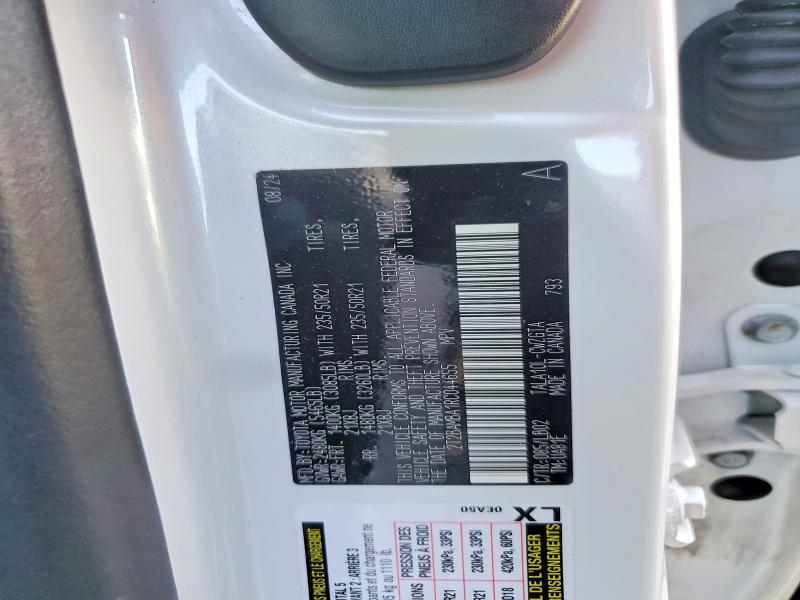 2024 Lexus Rx 350 მანქანა იყიდება აუქციონზე, vin: 2T2BAMBA1RC044655, აუქციონის ნომერი: 46015326